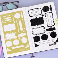Load image into Gallery viewer, Bullet Journal Stencil A5