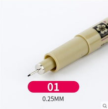Load image into Gallery viewer, Pigma Micron Pen Art Markers
