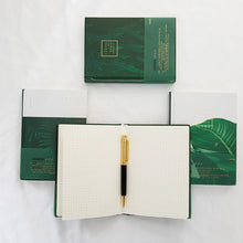 Load image into Gallery viewer, Grass Leaves Hard Cover Notebook