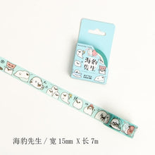 Load image into Gallery viewer, Animals Masking Washi Tape