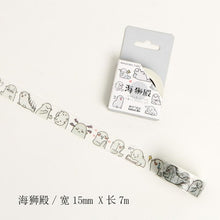 Load image into Gallery viewer, Animals Masking Washi Tape