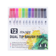 Load image into Gallery viewer, Fineliner Brush Pen Set