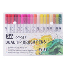 Load image into Gallery viewer, Fineliner Brush Pen Set