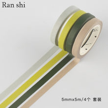 Load image into Gallery viewer, Simple Series Washi Tape