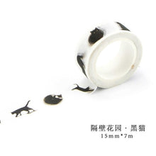 Load image into Gallery viewer, Romantic Floral Paper Washi Tape