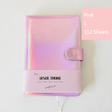 Load image into Gallery viewer, Laser Pink Notebook Bullet Journal