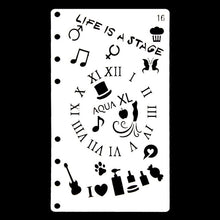 Load image into Gallery viewer, Bullet Journal Stencil A6
