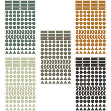 Load image into Gallery viewer, Bronzing Colorful Basic Signs Sticker