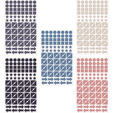Load image into Gallery viewer, Bronzing Colorful Basic Signs Sticker