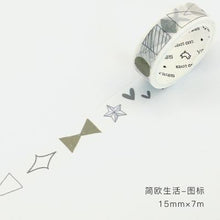 Load image into Gallery viewer, Vintage Landscape Painting Washi Tape