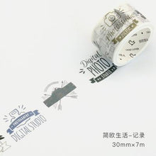 Load image into Gallery viewer, Vintage Landscape Painting Washi Tape