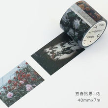 Load image into Gallery viewer, Vintage Landscape Painting Washi Tape