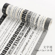 Load image into Gallery viewer, Decorative Sticker Washi Tape