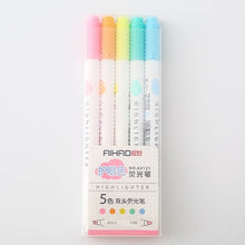 Load image into Gallery viewer, JIANWU Fluorescent Pen Bullet Journal
