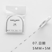 Load image into Gallery viewer, JIANWU Washi Tape Notebook Decoration