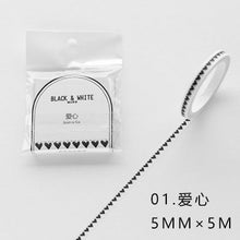 Load image into Gallery viewer, JIANWU Washi Tape Notebook Decoration