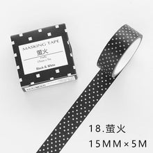 Load image into Gallery viewer, JIANWU Washi Tape Notebook Decoration
