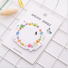 Load image into Gallery viewer, 30 Sheets Flower Memo Pad