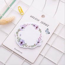 Load image into Gallery viewer, 30 Sheets Flower Memo Pad