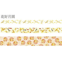 Load image into Gallery viewer, Flowers Fairy Birds Glitter Washi Tape
