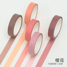 Load image into Gallery viewer, Fall Color Masking Washi Paper Tape