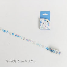 Load image into Gallery viewer, Big Whale Sea Washi Tape