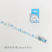 Load image into Gallery viewer, Big Whale Sea Washi Tape