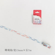Load image into Gallery viewer, Big Whale Sea Washi Tape