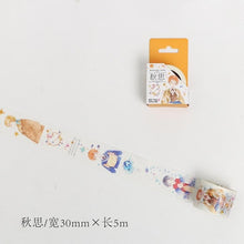 Load image into Gallery viewer, Big Whale Sea Washi Tape