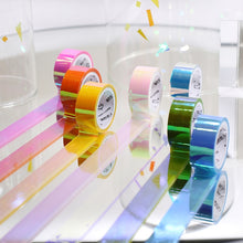 Load image into Gallery viewer, Shiny Rainbow Washi Tape