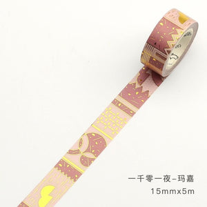 Tales From The Arabian Nights Washi Tape