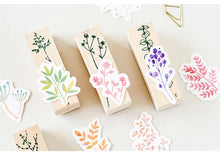 Load image into Gallery viewer, 45sheets Clear Flowers Leaves Sticker