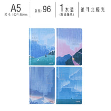 Load image into Gallery viewer, Find the Northern Lights Series Notebook A5